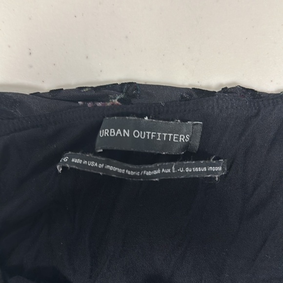 Urban Outfitters Velvet Floral Bodycon Dress size large - Picture 9 of 12